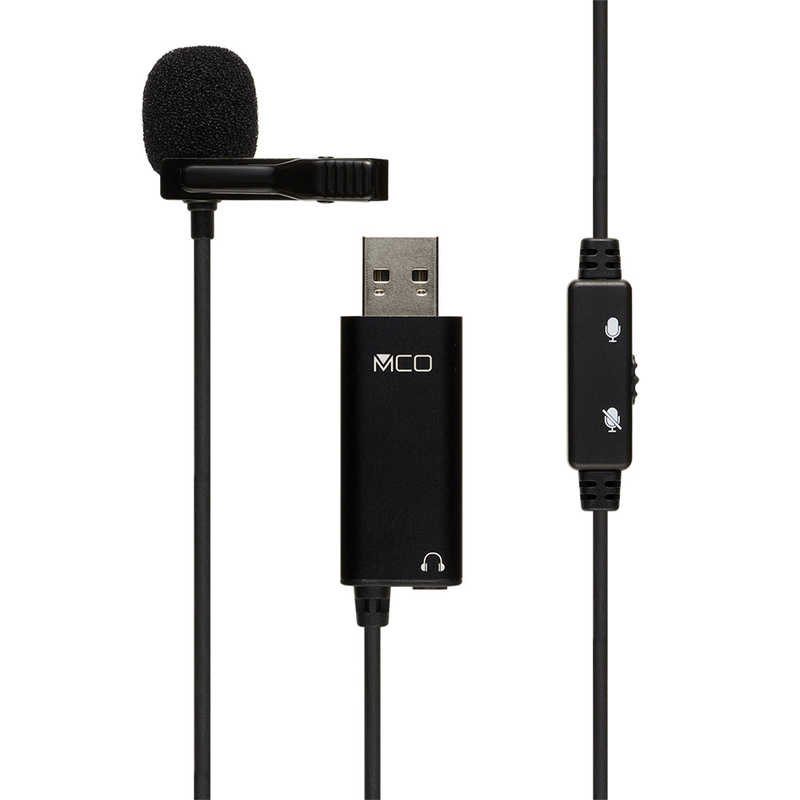MCO USBピンマイク UMF-08/BK
