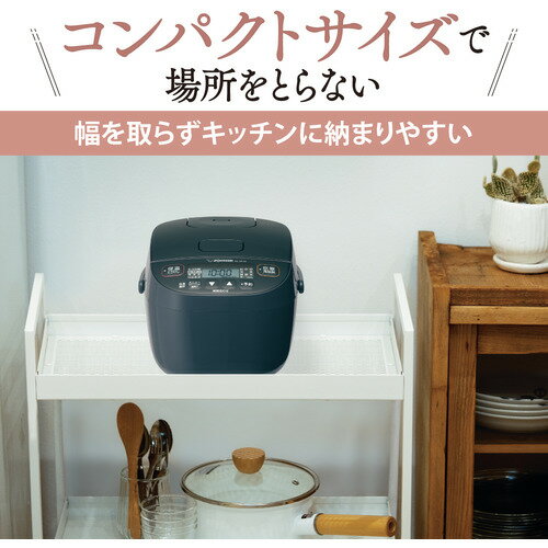 楽天市場】象印マホービン ZOJIRUSHI マイコン炊飯ジャー チャコール