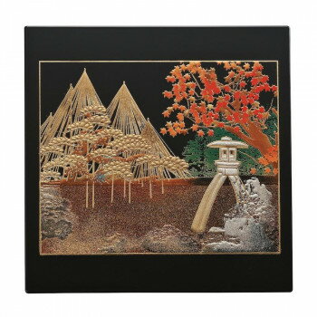 まえじゅう漆器 マウスパッド 兼六園 B 2V-728