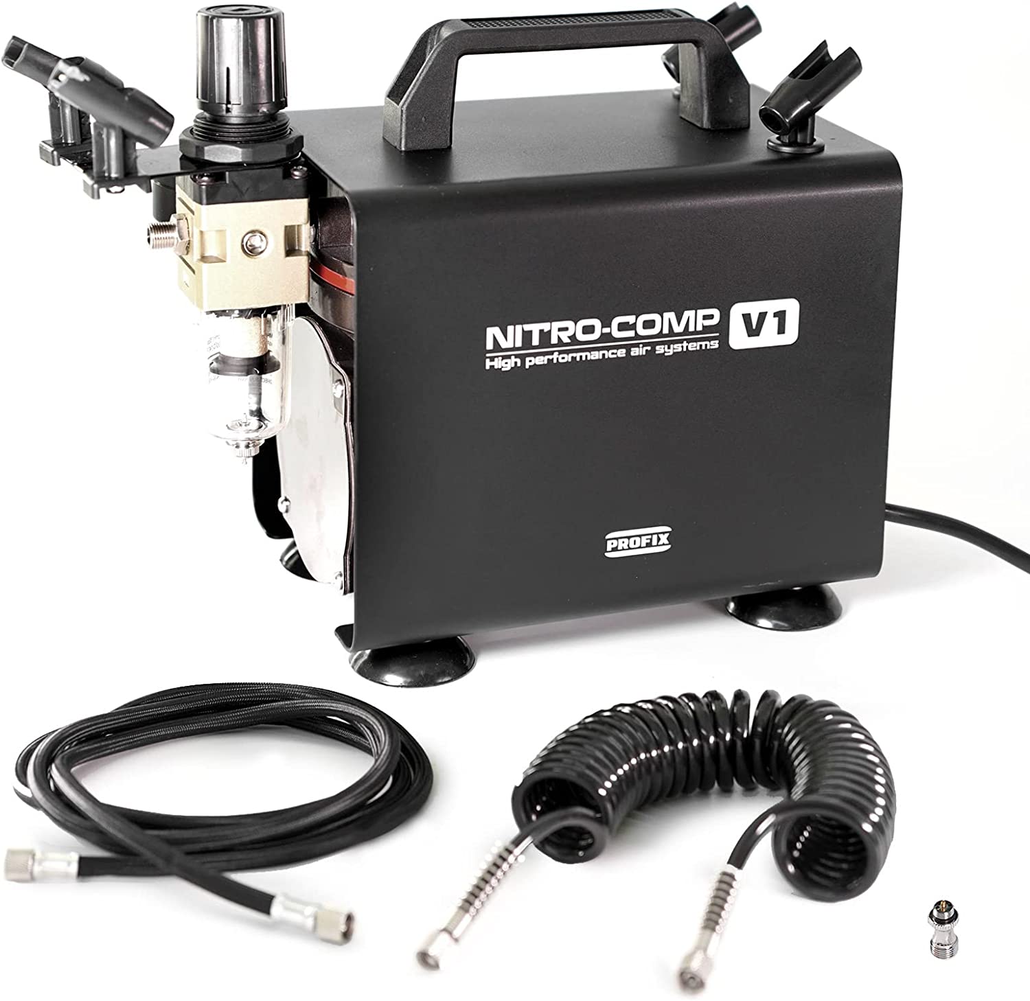 AERO CROSS エアコンプレッサー&エアブラシセット AUQCM-21 楽天市場】【ホビージャパン掲載】aurochs 静音 エア