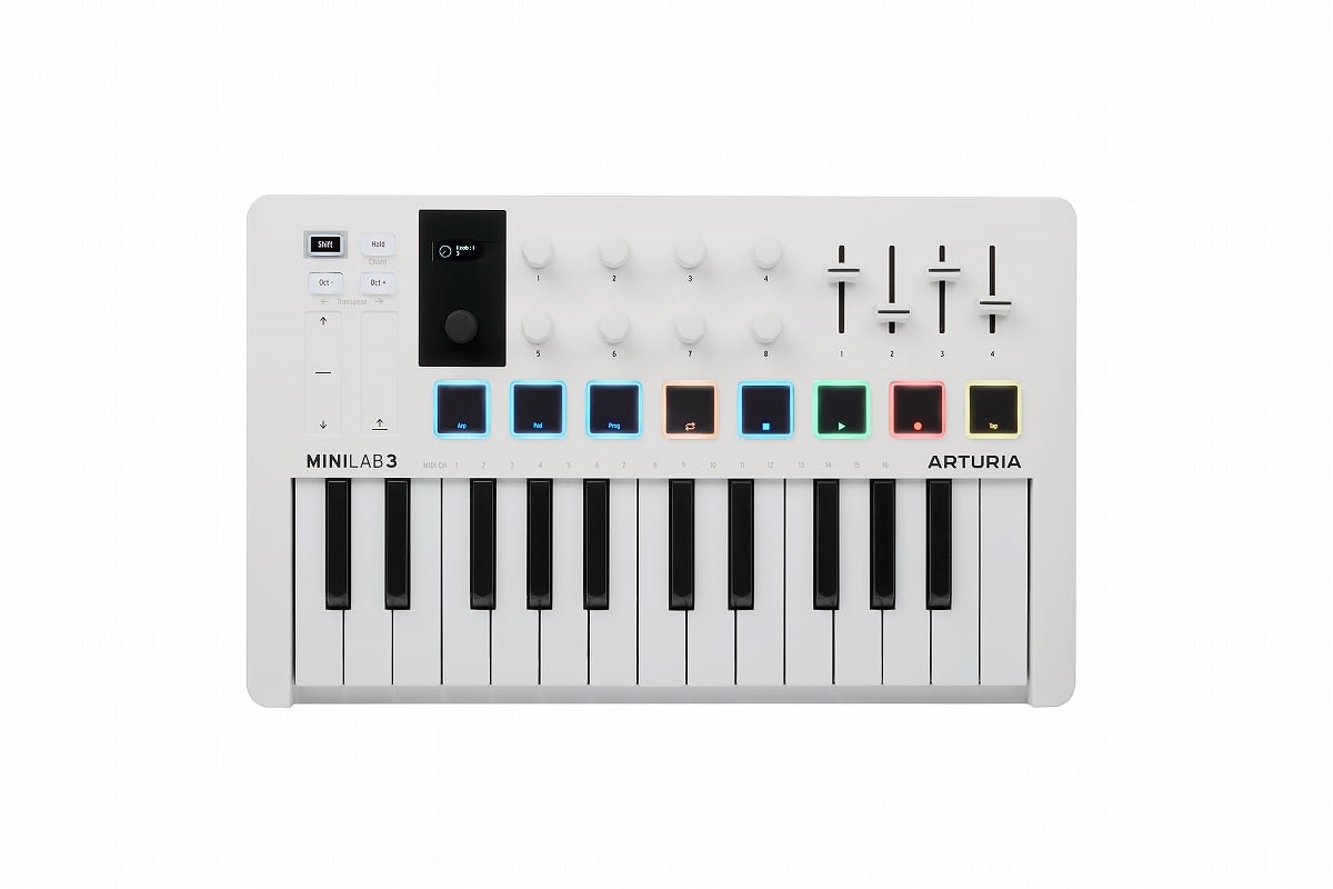 楽天市場】コルグ MINILAB 3 ALPINE WHITE アルパイン ホワイト