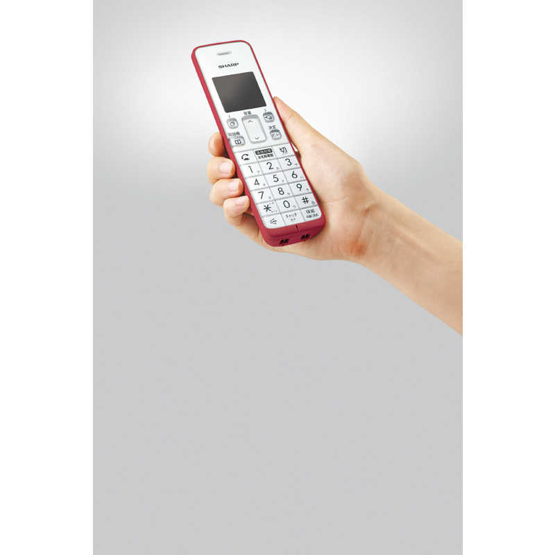 SHARP デジタルコードレス電話機 子機1台タイプ JD-S09CL-W