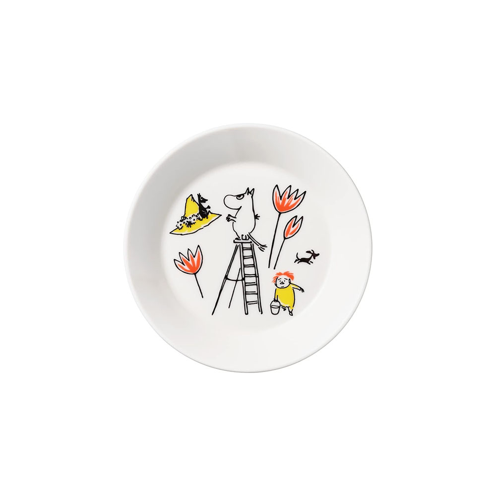 ARABIA アラビア プレート 皿 MOOMIN ムーミン ABC スナフキン 15cm 1064956