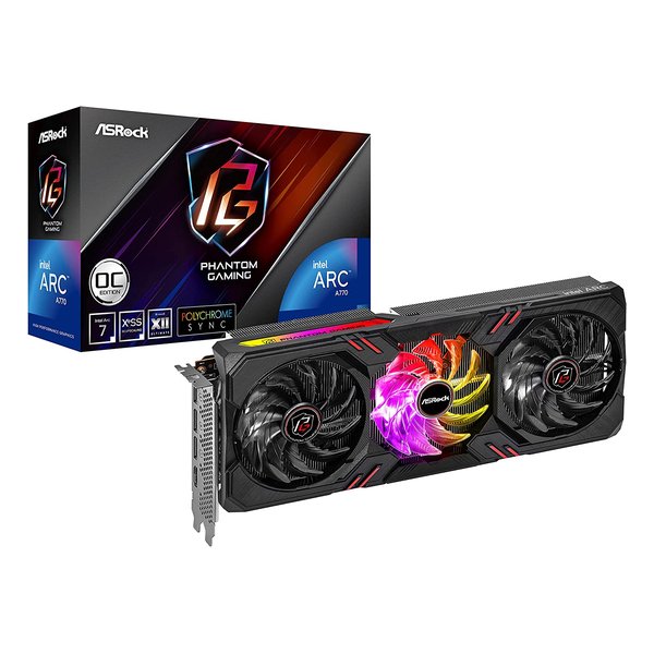 グラフィックボード・グラボ・ビデオカード ASRock Intel Arc A770 Challenger 16GB OC ASRock > Intel Arc A770 Challenger SE 16GB OC