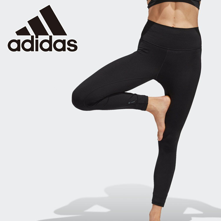 楽天市場】adidas ヨガ スタジオ ラップ 7/8丈レギンス HT2167 XS