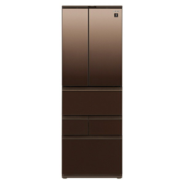 楽天市場】シャープ SHARP 6ドア 冷蔵庫 457L グラデーションウッド