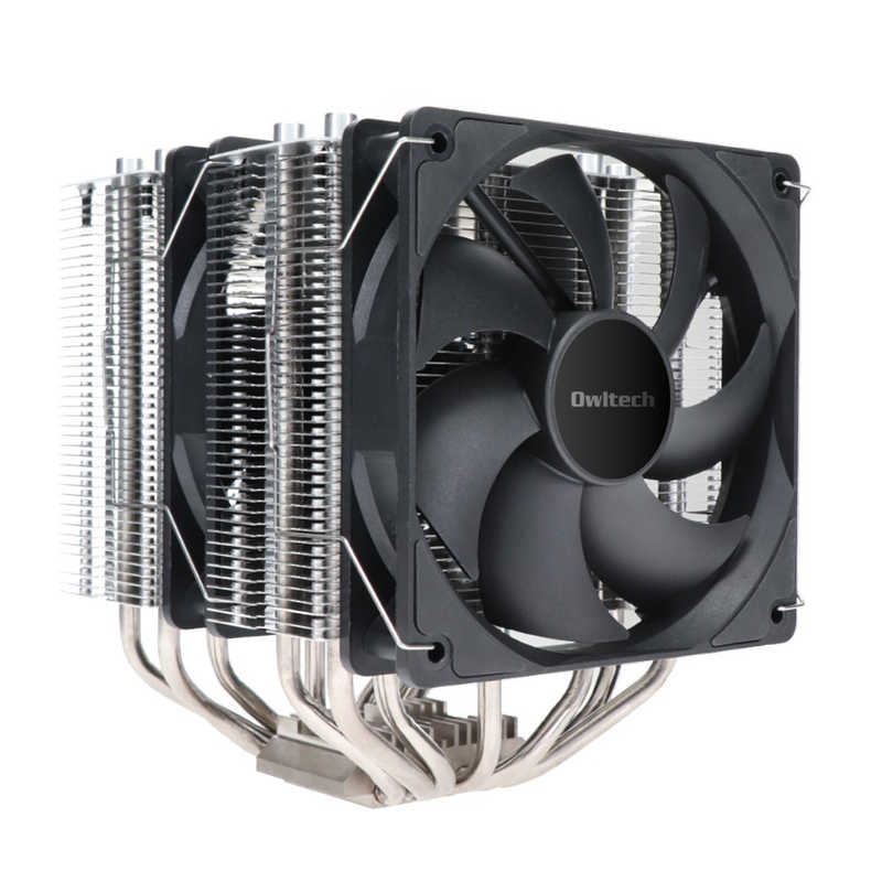 Owltech オウルテック CPUクーラー 120mmファン LGA1366/LGA115x/LGA1200/LGA1700・AM2 ＋ /AM3 /AM4/AM5/FM1/FM2 OWL-CPUC03