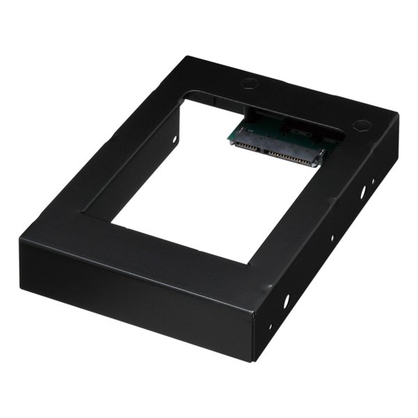 センチュリー｜Century Corporation SATA変換マウンタ 3.5インチベイ→HDD/SSD 2.5インチ 裸族のインナー V2 ブラック CRIN2535V2