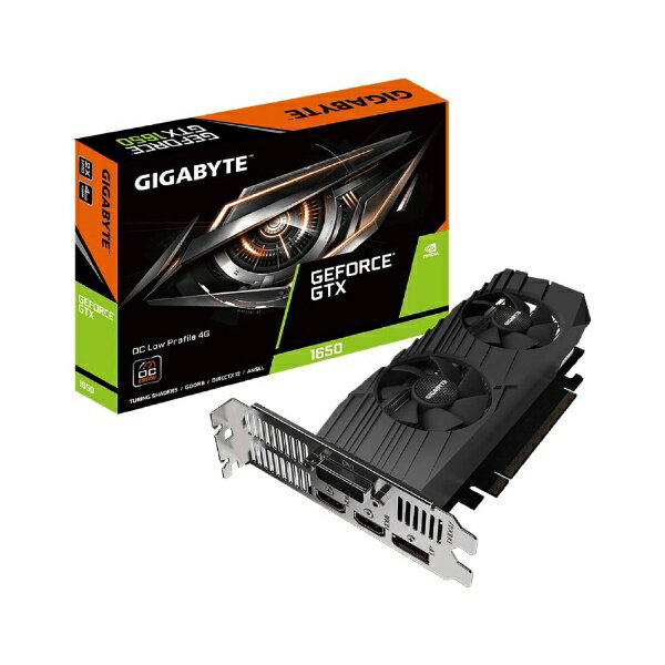 GIGABYTE GeForce GTX 1650 D6 OC Low Profile 4G GV-N1656OC-4GL
