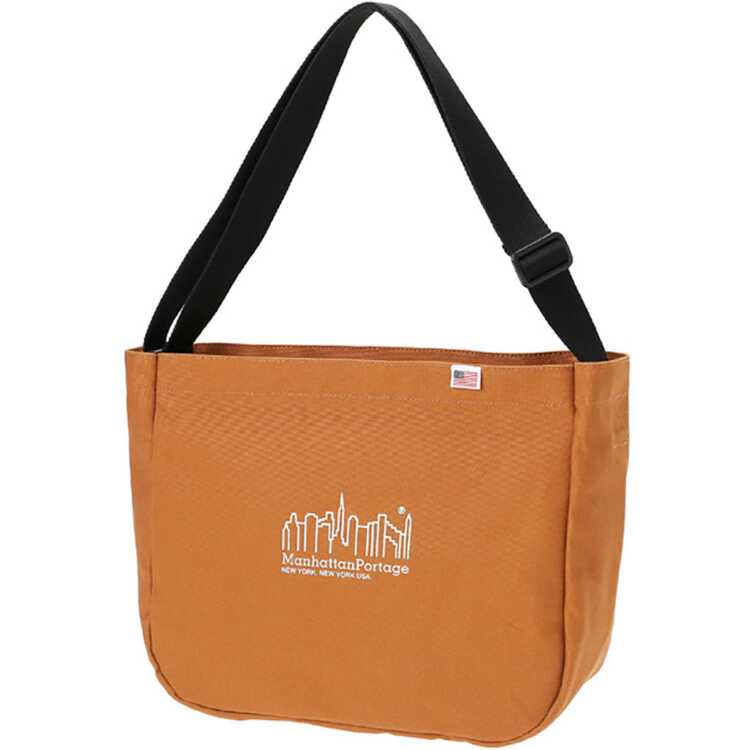 マンハッタンポーテージ アレン ストリート ショルダーバッグ 2022 キャメル W47×H31×D14cm #MP1497CNVS22-2300 Allen Street Shoulder Bag Canvas 2022 MANHAT…