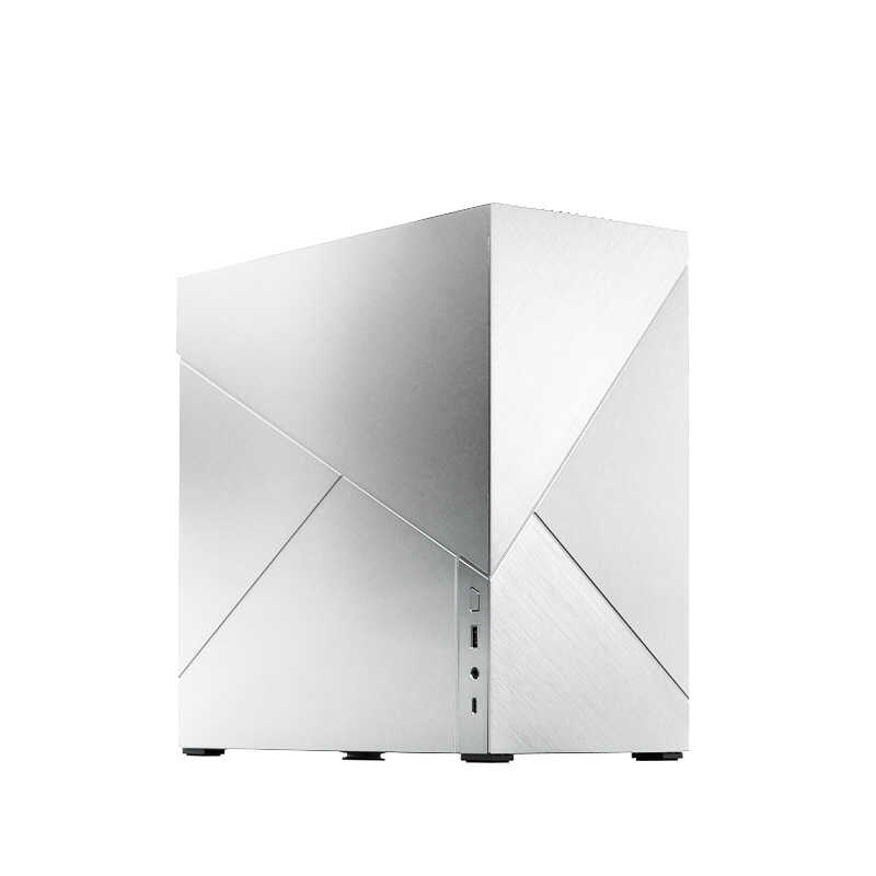 abee｜アビー PCケース Micro ATX /Mini-ITX AS Enclosure M19 シルバー ASE-M19-SV
