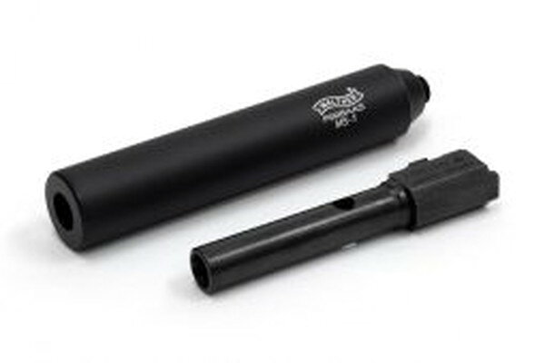 マルゼン ワルサーPPK 可変ホップバレル&サイレンサー　マガジンセット マルゼン ワルサーPPK・PPK/S用サイレンサー/可変ホップバレル