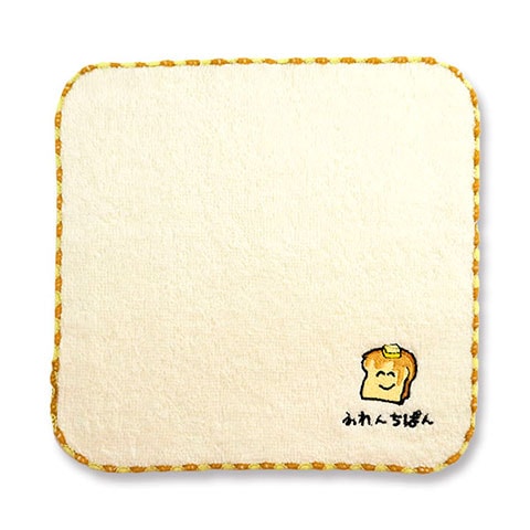 おえかきさん ミニタオル ワンポイント刺繍ハンカチタオル ふれんちぱんさん オクタニ 汗拭きタオル グッズ