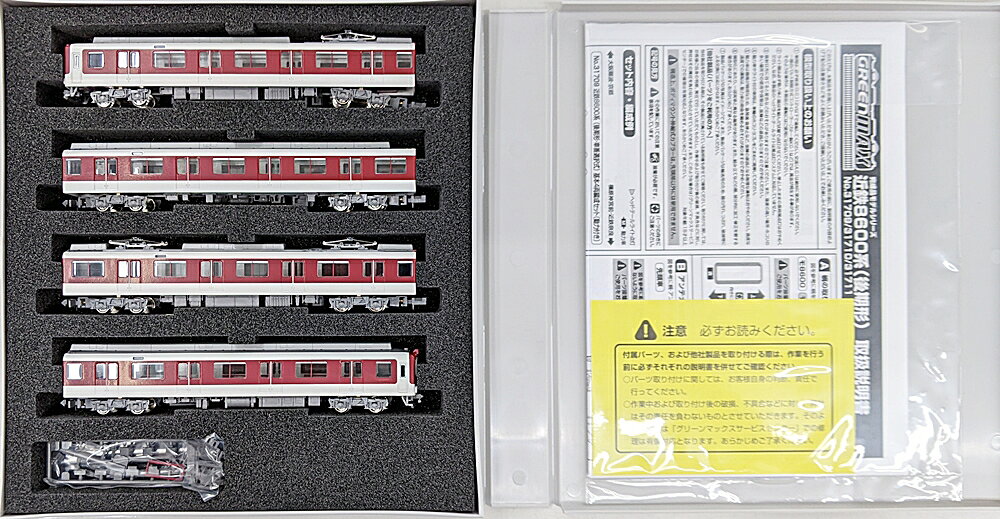 楽天市場】グリーンマックス 30563 完成品 近鉄8600系 後期形 基本4両