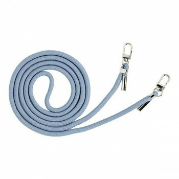 NATURAL design スマホ用ショルダーストラップ i.Color スカイブルー SHS-IC02