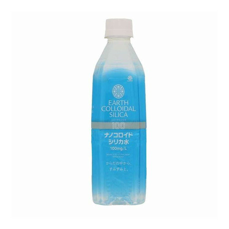 アース製薬 アースコロイダルシリカ100 ミネラルウォーター 500ml
