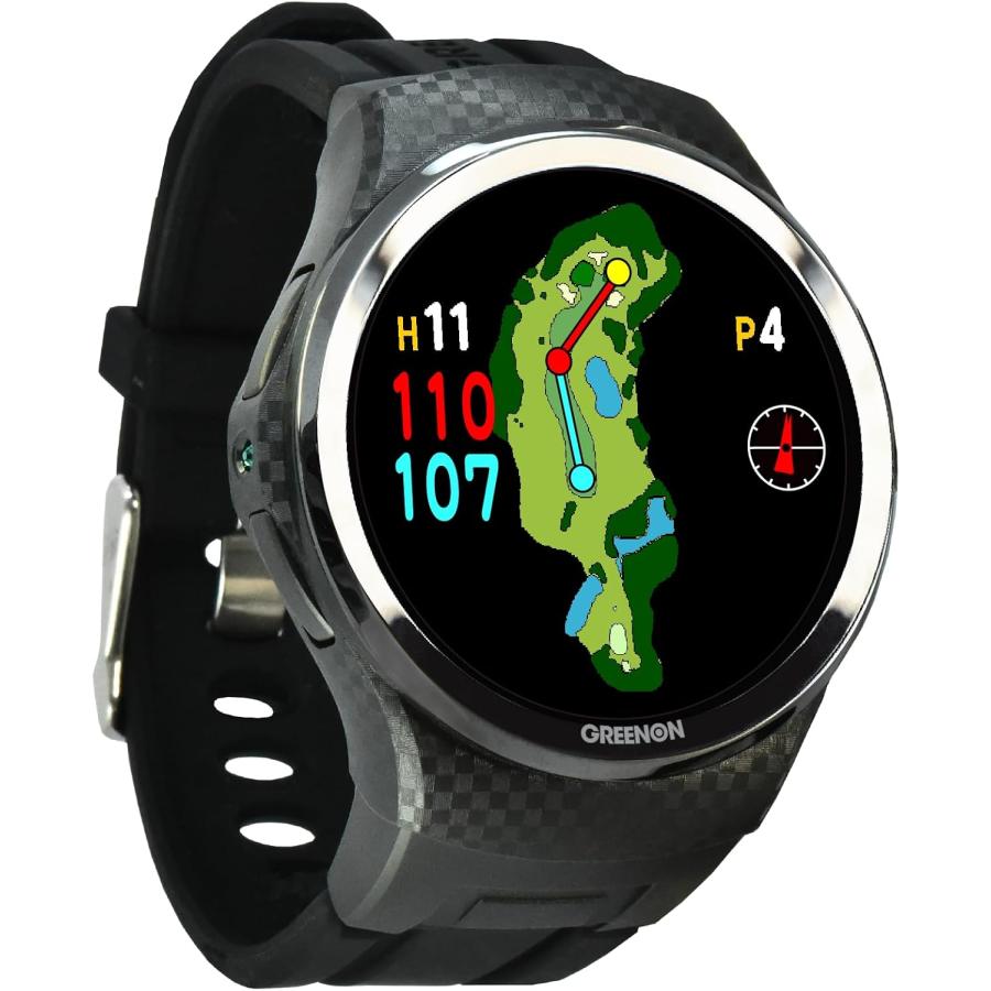 ショットナビ　EVOLVE　α ブラック　GOLF　GPS　Watch ショットナビ 腕時計 Shot Navi 時計 エボルブ アルファ EVOLVE