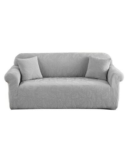 アイモハ Aimoha ソファーカバー 肘付き ソファカバー 北欧 かけるだけ 伸縮性 フィット 伸びる ストレッチ性 シンプル 簡単取付 洗える 洗濯可 上品なボタニカル柄カバー