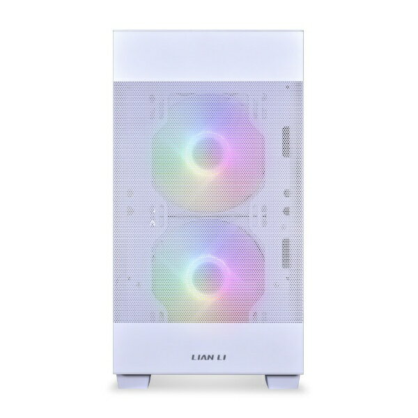 LIANLI｜リアンリ PCケース Micro ATX /Mini-ITX LANCOOL 205M MESH SNOW ホワイト