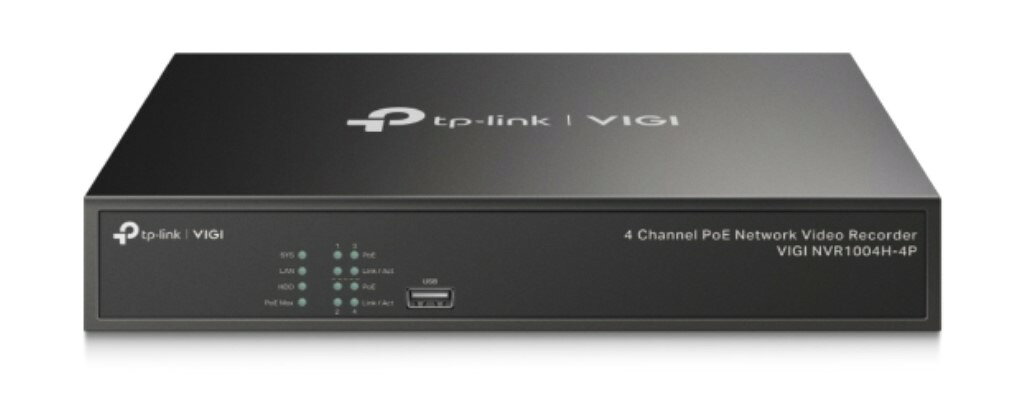楽天市場】TP-LINK VIGI NVR1004H-4P 4チャンネル PoE+ ネットワーク