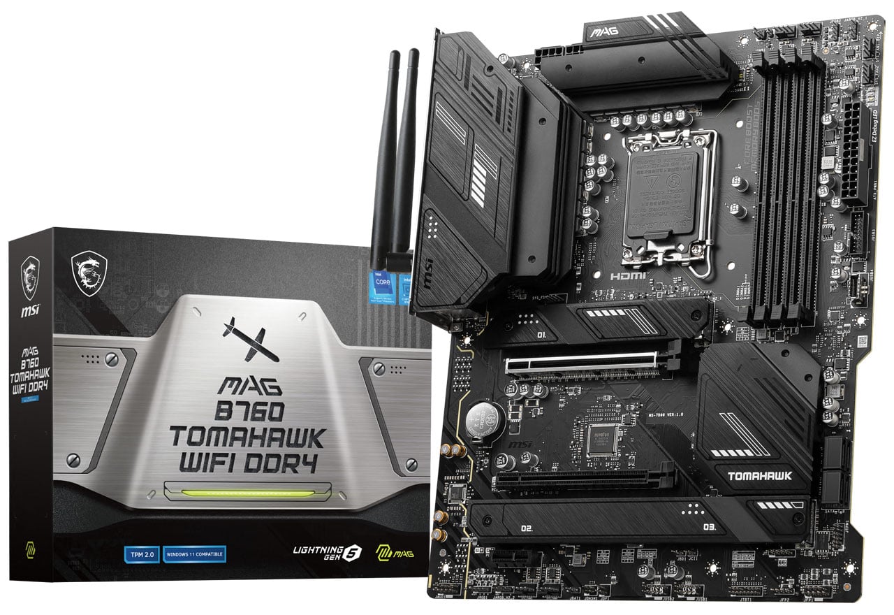 MSI マザーボード MAG B760 TOMAHAWK WIFI DDR4