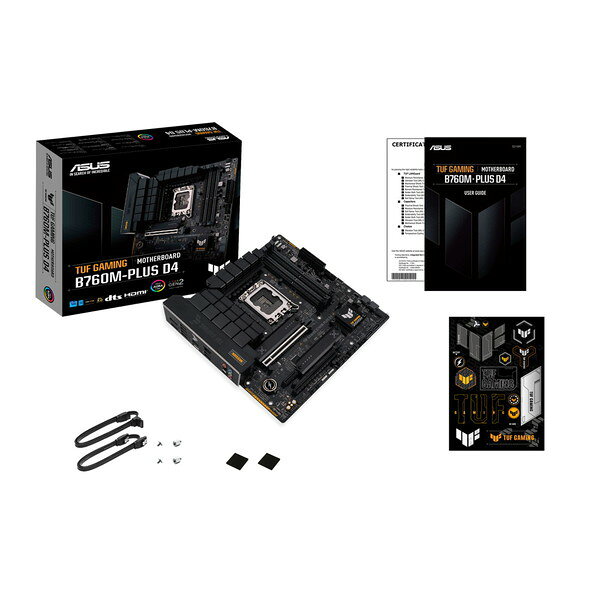ASUS マザーボード TUF GAMING B760M-PLUS D4