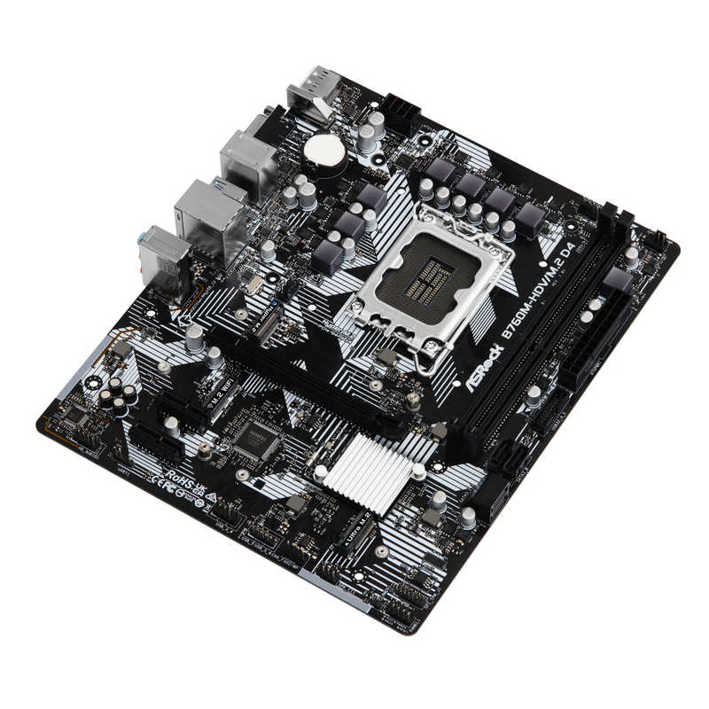 ASRock マザーボード B760M-HDV/M.2 D4