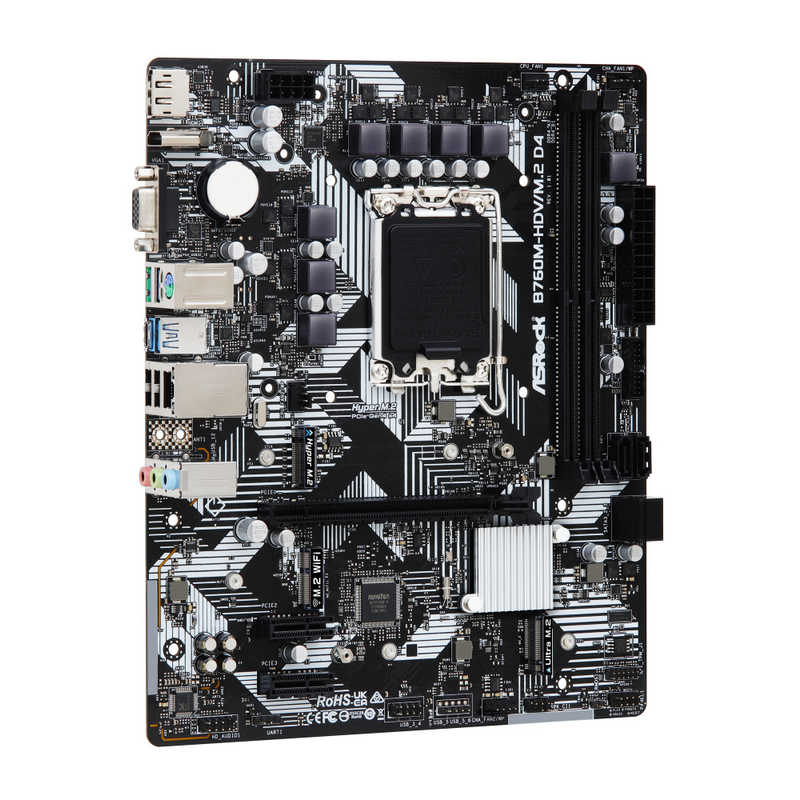 ASRock マザーボード B760M-HDV/M.2 D4