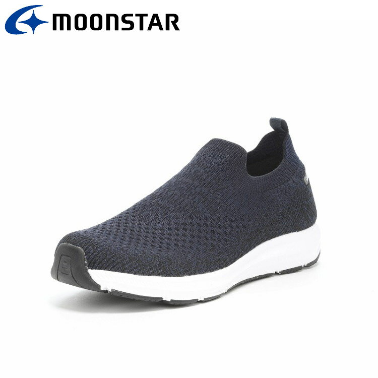 ムーンスター SNGY M22 ネイビー 12323575 メンズ ウォーキング スニーカー