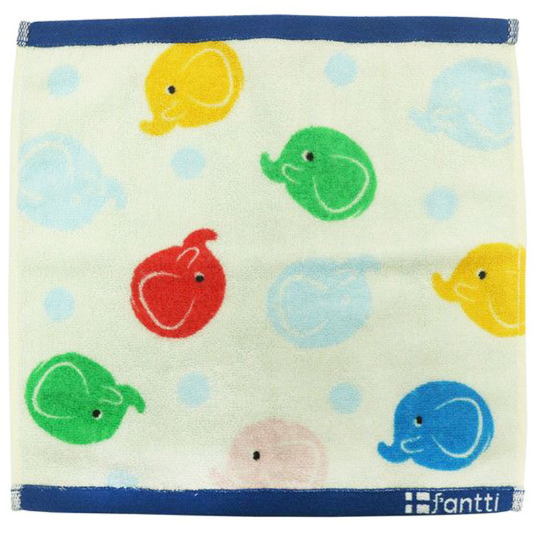 ファンティ ハンドタオル ジャガードキャリータオル ファンティカラフル 丸眞 かわいい
