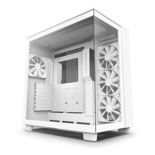 NZXT 〔展示品〕 H9 FLOW ミドルタワーケース CM-H91FW-01 箱破損品