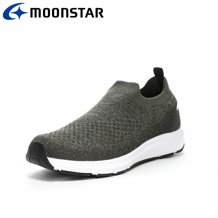 ムーンスター SNGY M22 カーキ 12323578 メンズ ウォーキング スニーカー