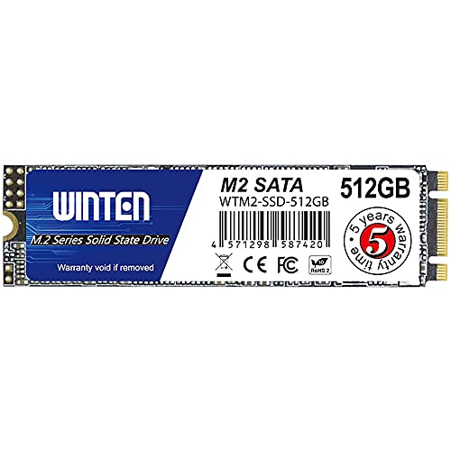 WINTEN SSD 512GB M.2 2280 SATA WTM2-SSD-512GB 6084