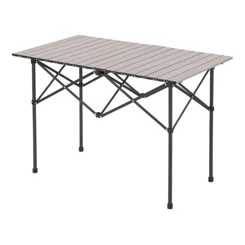 武田コーポレーション ウッド調 アルミ ロールテーブル120 RT20-100