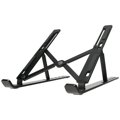 MOT-PCSTD02S-BK 折りたたみノートPCスタンド ブラック