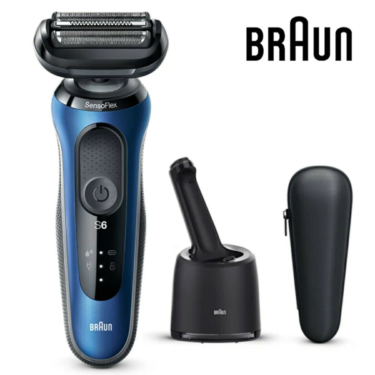 BRAUN 密着シリーズ6 充電式シェーバー 60-R4500CS レッド