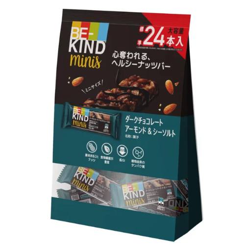 BE-KINDミニDチョコアーモンド&ソルト18本