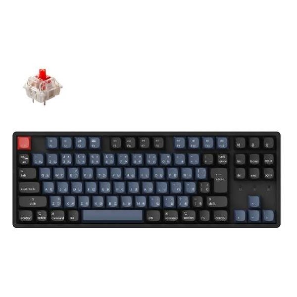 楽天市場】Keychron K8 Wireless Mechanical Keyboard K8-91-WHT-Red