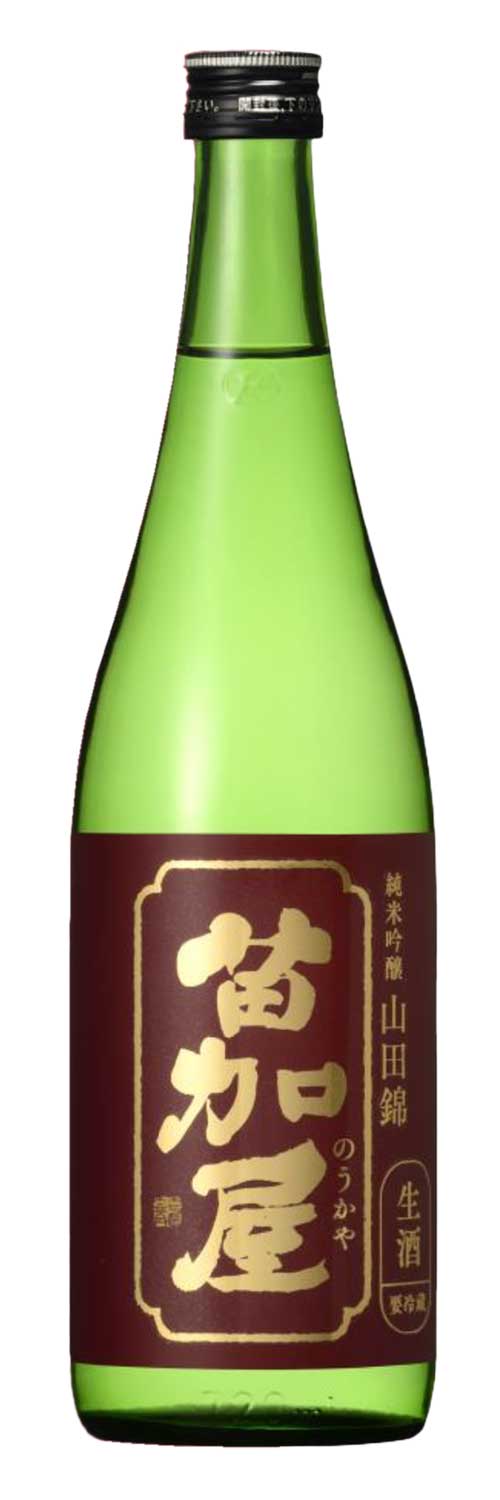 苗加屋 純米吟醸 山田錦 無濾過生原酒 720ml