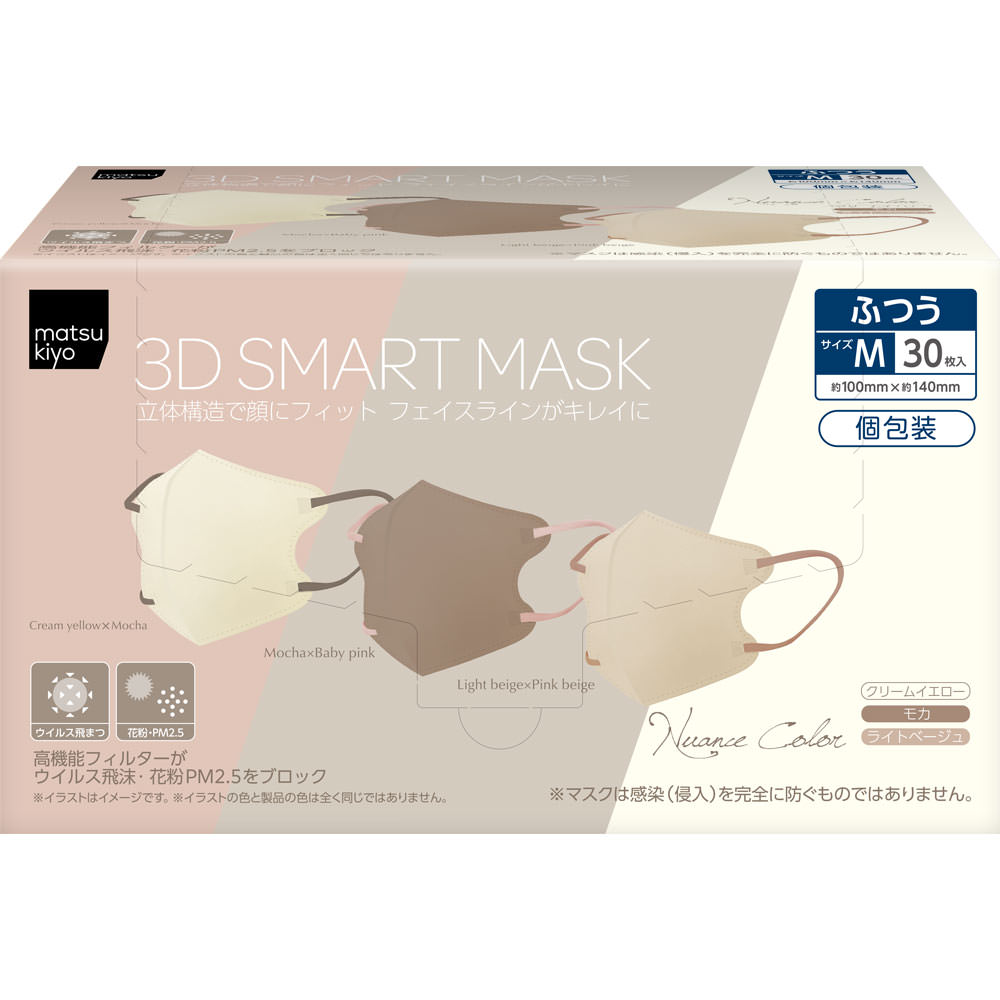 楽天市場】ティエムエス MCC 3D スマートマスク ニュアンス 30P | 価格比較 - 商品価格ナビ