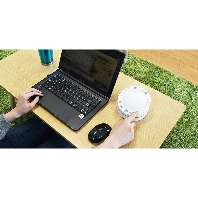 サンコー ホワイトノイズサウンドボックス CWNS21FWH(1個)