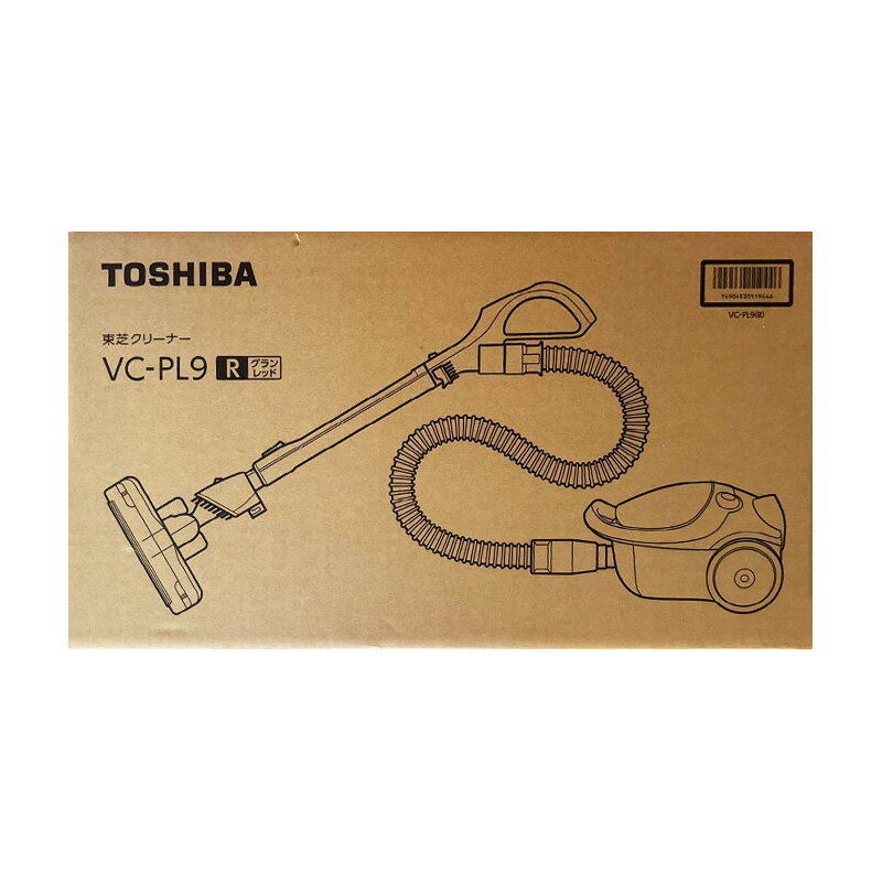 楽天市場】東芝ライフスタイル TOSHIBA 紙パック式クリーナー VC-PL9(R