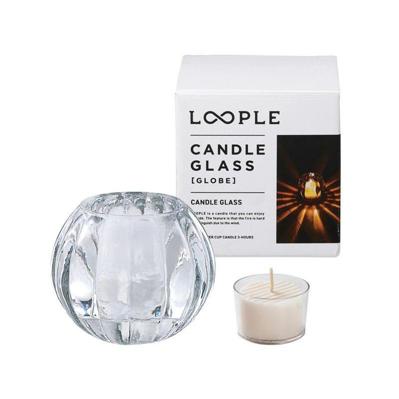 ペガサスキャンドル/LOOPLE キャンドルグラス グローブ /06663000 07 キャンドルホルダー・スタンド ホルダー