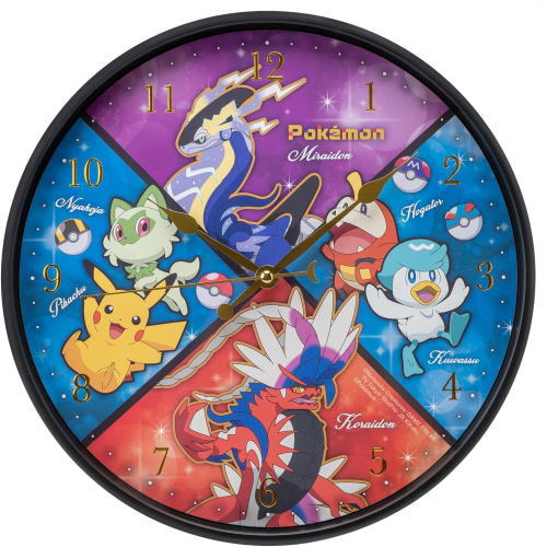 楽天市場】ティーズファクトリー ポケモン アイコンウォールクロック