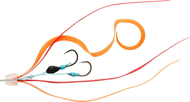 ダイワ タイラバ 鯛ラバ 紅牙替えユニットβ SS 中井チューン レッドラメ・紅牙オレンジ