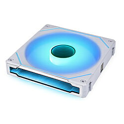 LIANLI ケースファン 140mm /1600RPM UNI FAN SL-INFINITY 140 WT Single Pack ホワイト UF-SLIN140-1W