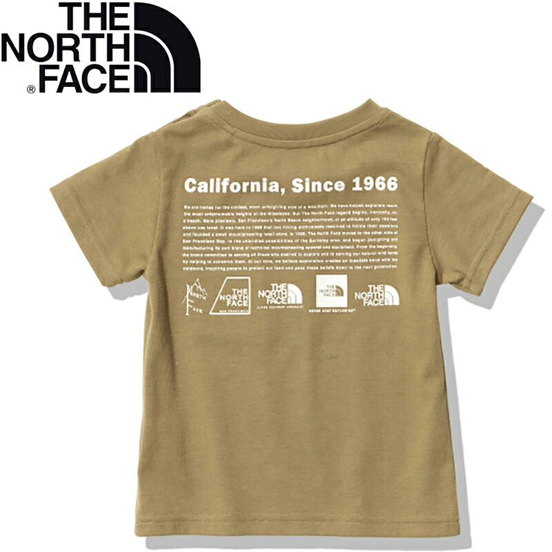 THE NORTH FACE ザ・ノース・フェイス Baby’s S/S TNF GRAND TEE ベビー 90 ケルプタン KT NTB32338