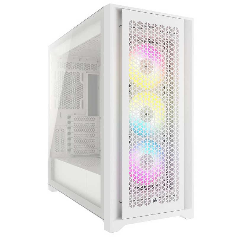 CORSAIR iCUE 5000D RGB Airflow Mid-Tower True White CC-9011243-WW DS秋葉