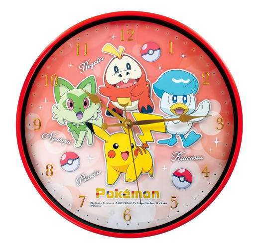 楽天市場】ティーズファクトリー ポケモン アイコンウォールクロック