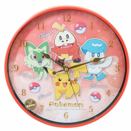 楽天市場】ティーズファクトリー ポケモン アイコンウォールクロック